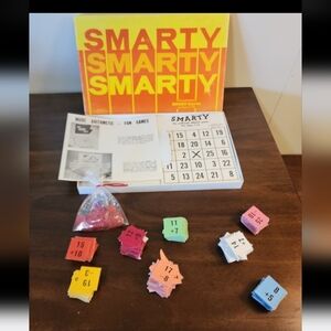 Board Game Vintage 1958  "Smarty Bingo" Board Game by Educational Ideas